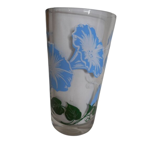 MCM Peanut Butter Drinking Juice Glass Boscul Tumbler Morning Glory Estate 5" #3 - Picture 3 of 4